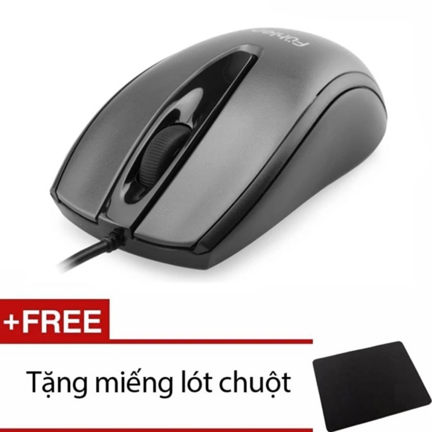 Chuột quang máy tính Fuhlen L102 + Tặng 01 bàn di chuột