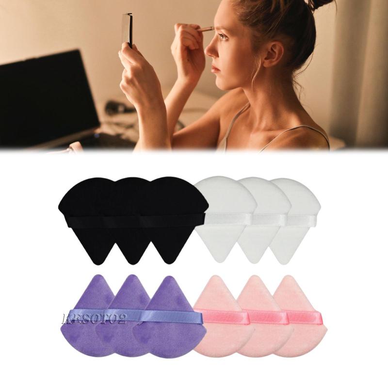 Set 2 Phấn Phủ Kesoto2 Dạng Nêm Hình Tam Giác Cho Góc Dưới Mắt