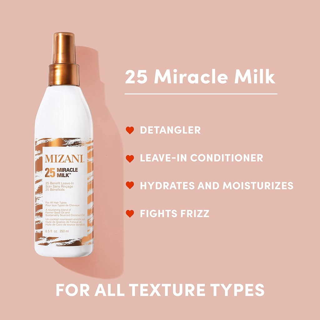 Mizani 🔥 Xịt dưỡng tóc 25 Miracle Milk Leave-In Conditioner