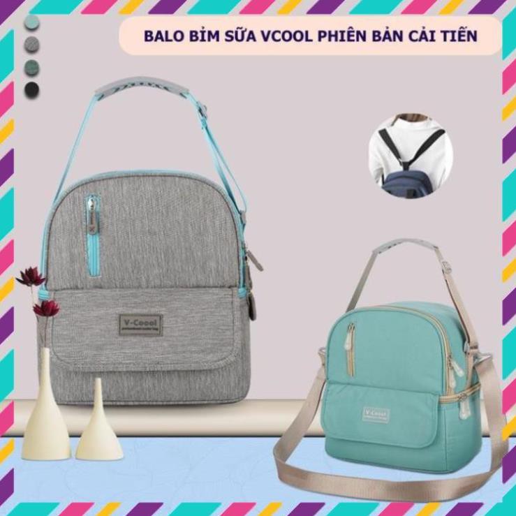 Balo bỉm sữa Vcool phiên bản 2020 đựng đồ bỉm sữa cho bé
