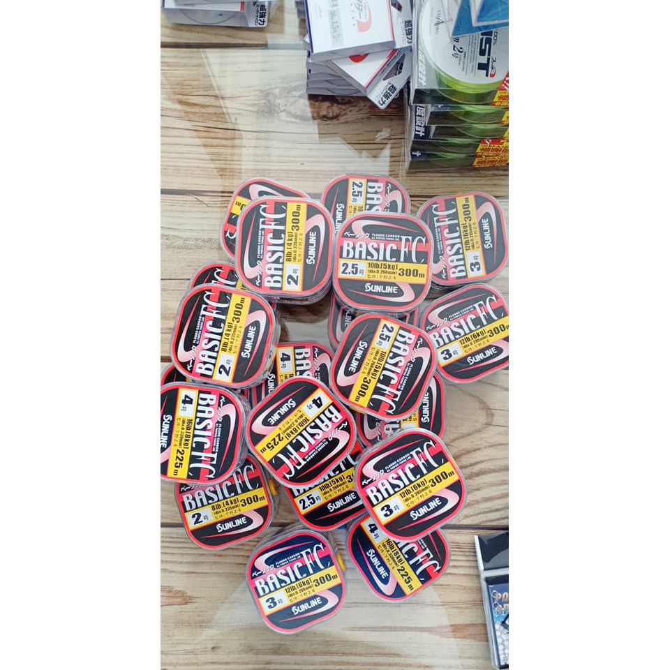 CƯỚC BASIC CÂU CÁ. SUNLINE BASIC FC. Fluorocarbon