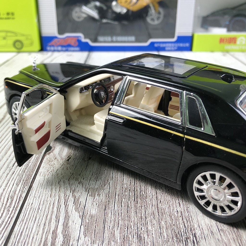 Mô hình xe Rolls Royce Phantom VIII tỉ lệ 1:24 Chezhi cực đẹp, thế hệ mới nhất