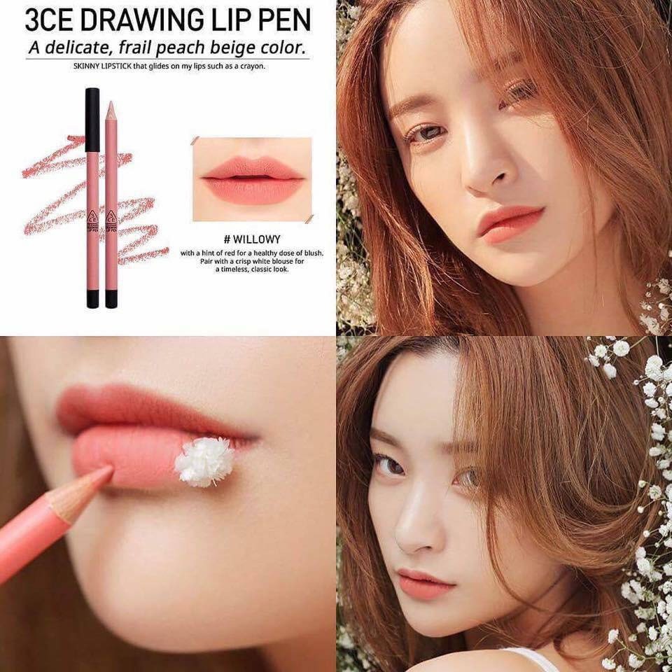 Son bút chì 3CE Stylenanda Drawing Lip Pen | BigBuy360 - bigbuy360.vn