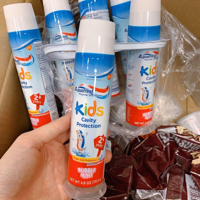 Kem đánh răng Aquafresh Kids cho bé