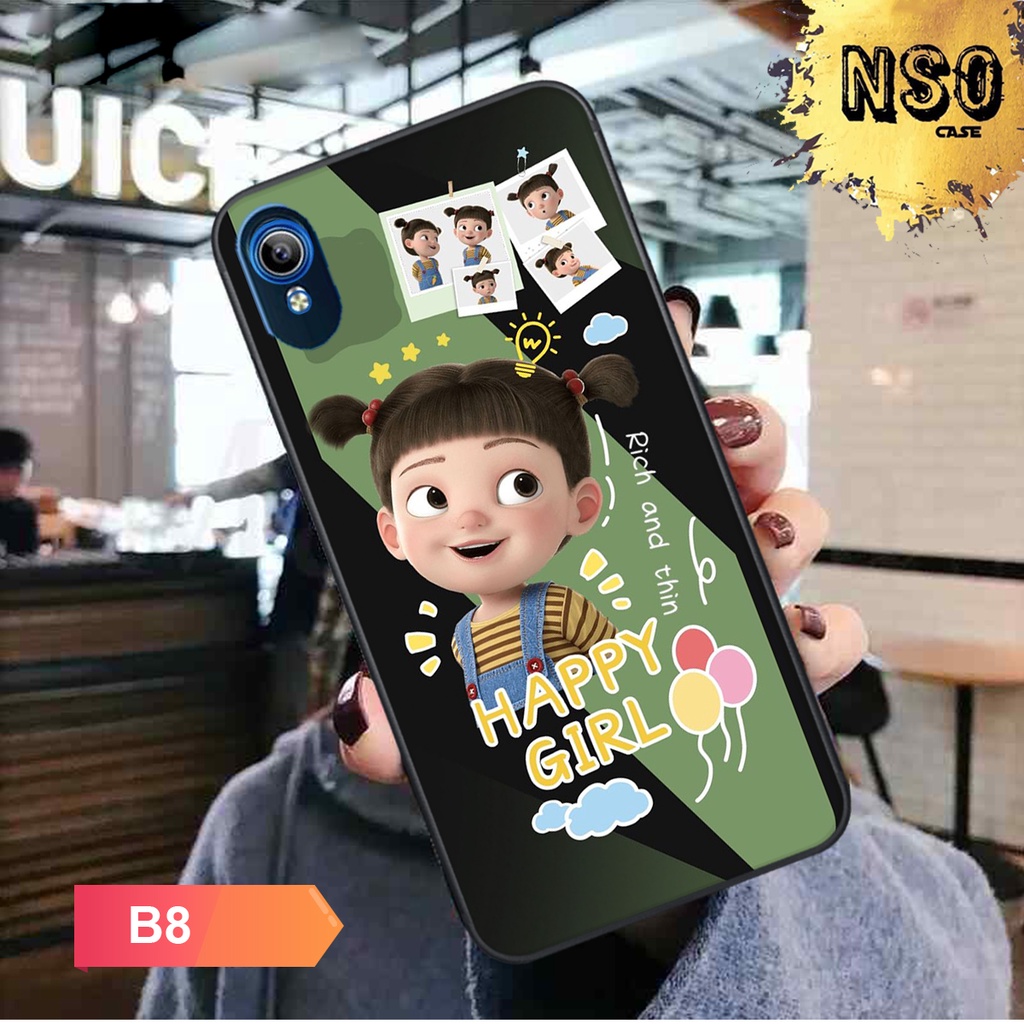 HÀNG HOT   Ốp Vivo Y91(1814) - Vivo Y91c(1820) - Vivo Y93 in hình Girl cute