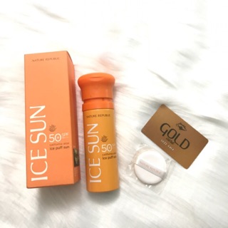 Kem chống nắng dạng xịt mát lạnh chính hãng Hàn Quốc ICE SUN SPF50+