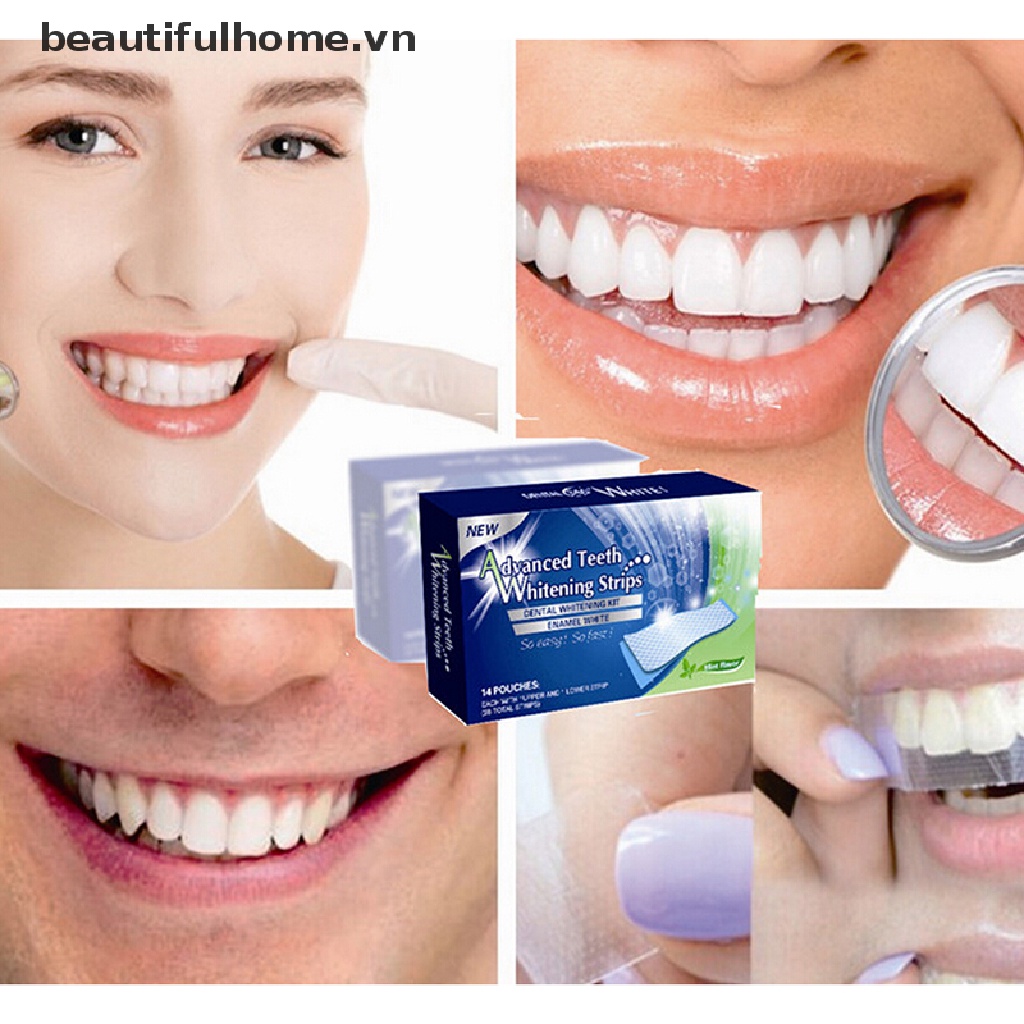 (Hàng Mới Về) Bộ 2 Dụng Cụ Làm Trắng Răng Sạch Răng Miệng