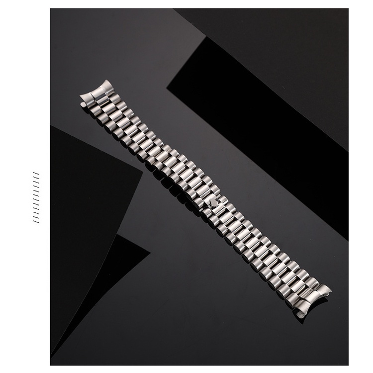 Dây Đeo Đồng Hồ Bằng Thép Không Gỉ Cao Cấp 17mm 20mm