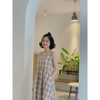 Váy yếm kẻ 7409 VB06 1994closet