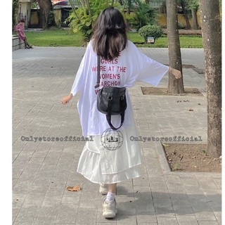 Áo xẻ tà oversize và chân váy tà lệch,nhận hàng có vấn đề liên hệ shop
