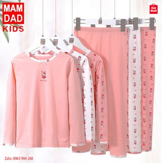 Bộ Đồ Ngủ Cho Bé Gái MAM DAD KIDS (cho bé từ 10-37kg)