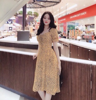 VÁY HOA BÈO RÚT TAY NGỰC