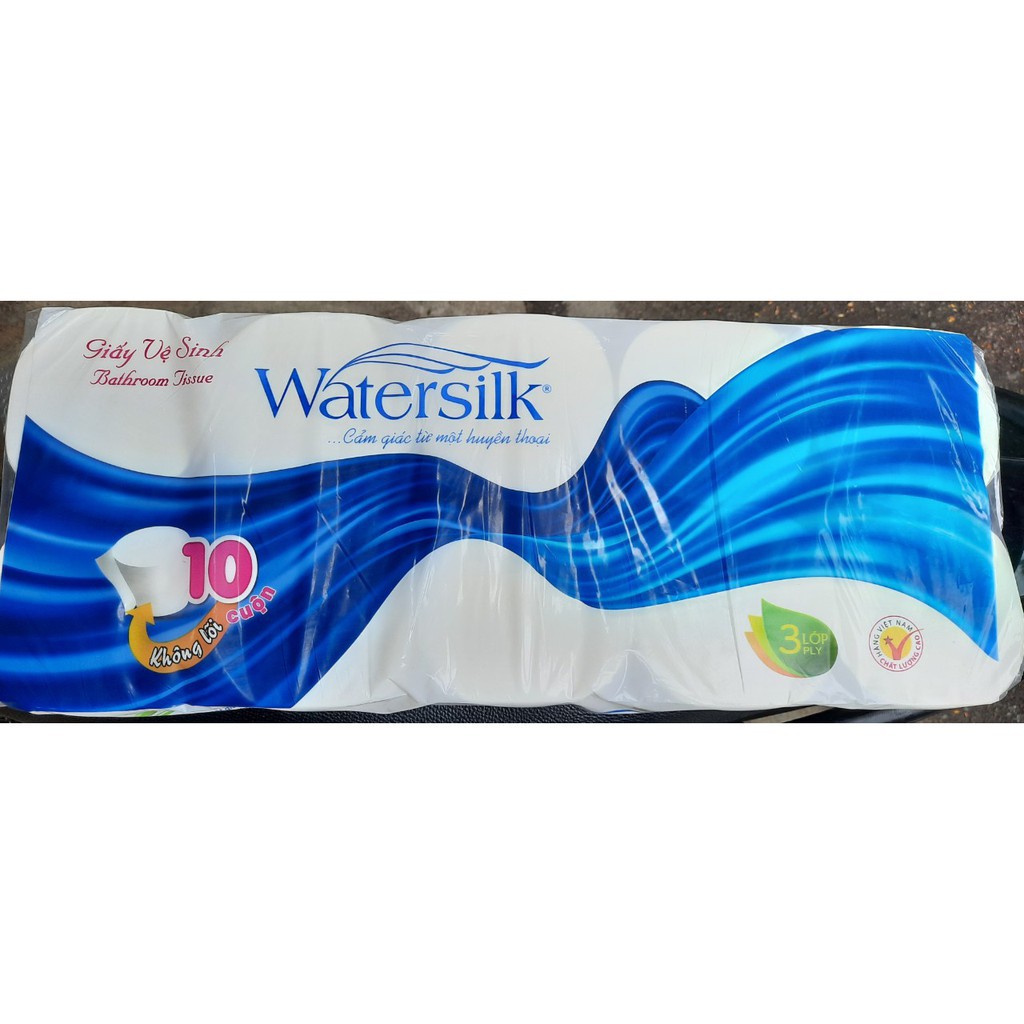 Giấy vệ sinh Watersilk không lõi 36m/cuộn