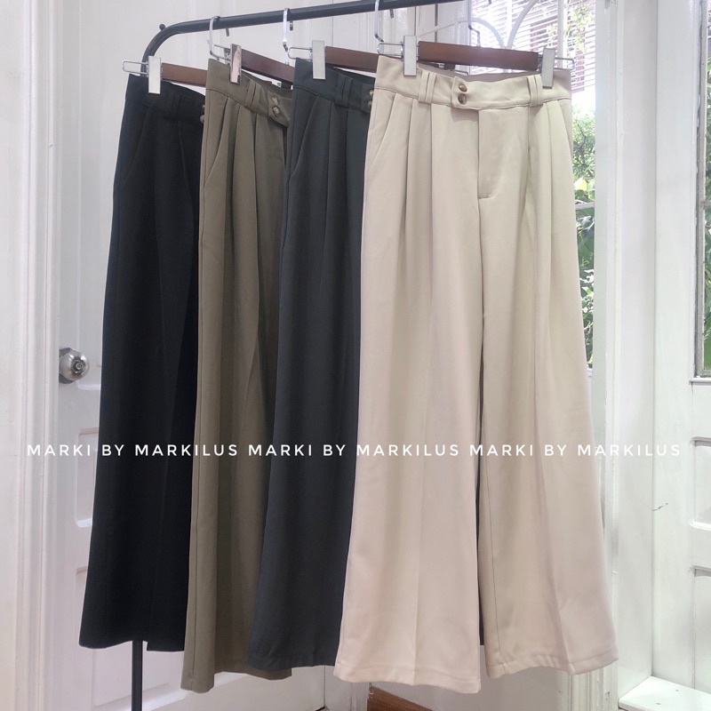 QUẦN ỐNG SUÔNG CULOTTES QUẦN NỮ CHE KHUYẾT ĐIỂM #205