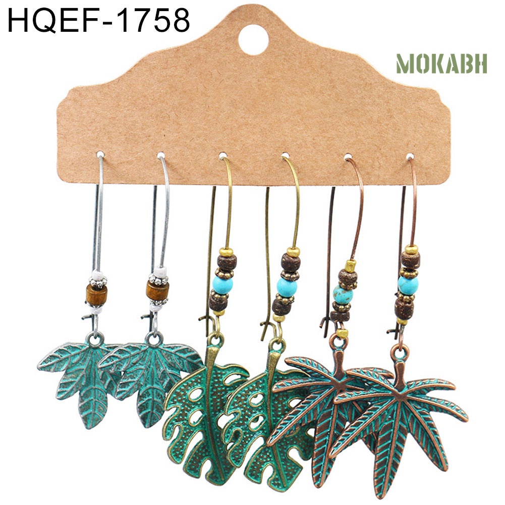 Set 3 Đôi Khuyên Tai Thời Trang Cho Nữ