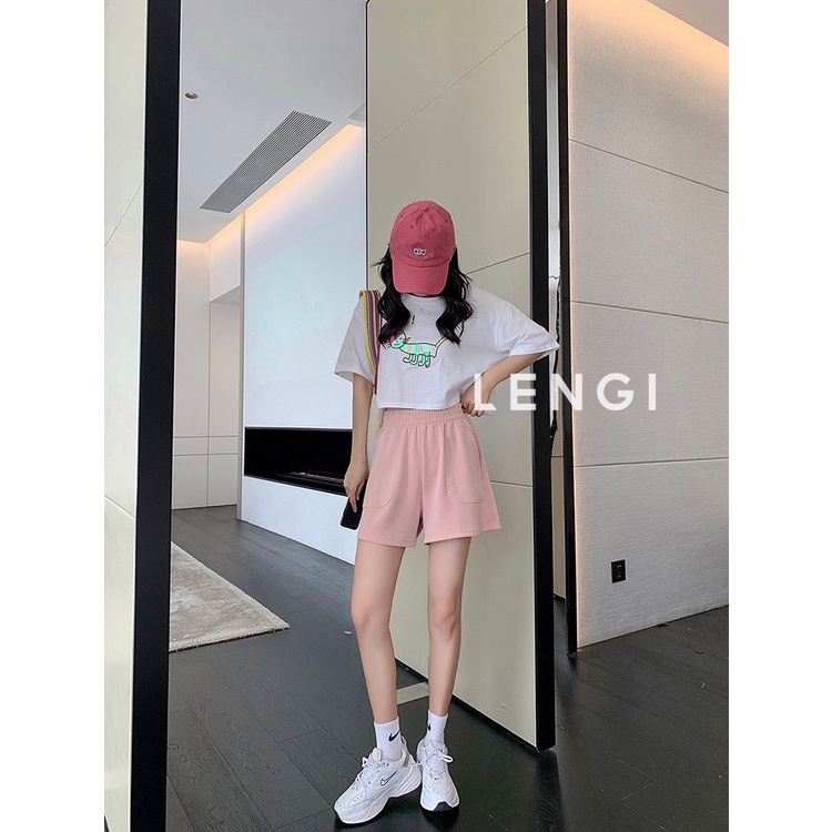 Quần đùi nữ ống rộng da cá chất cotton 95% cao cấp - LK003 | BigBuy360 - bigbuy360.vn