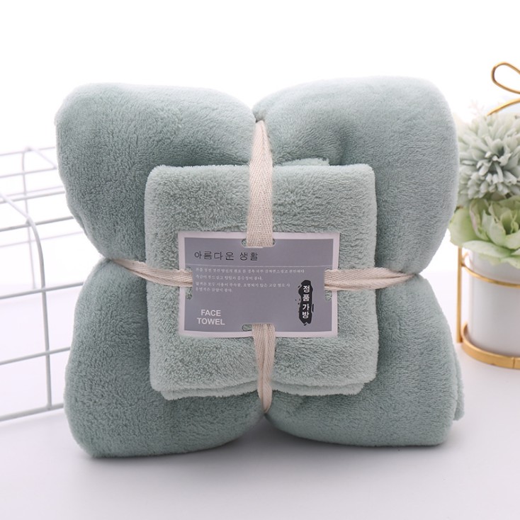 Bộ 2 Khăn Tắm Mềm Mại Thấm Hút Tốt JP5