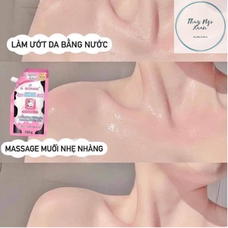 Muối Tắm Tẩy Tế Bào Chết Body Toàn Thân A Bonne’ Spa Milk Salt Thái Lan 350g