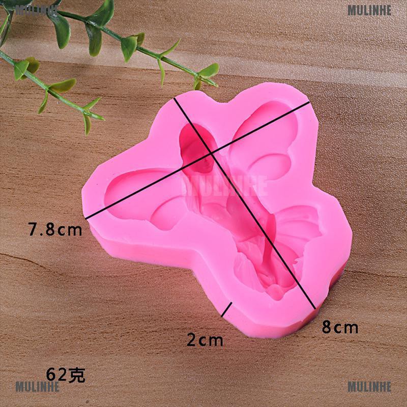 Khuôn Silicone Tạo Hình Thiên Thần Tiên 3D Trang Trí Bánh