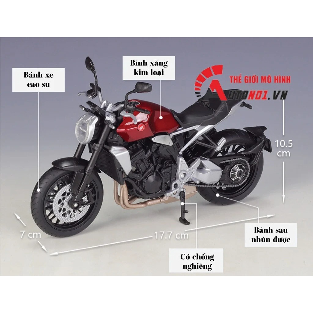 Mô hình xe Honda CB1000R 1:12 Welly 1234