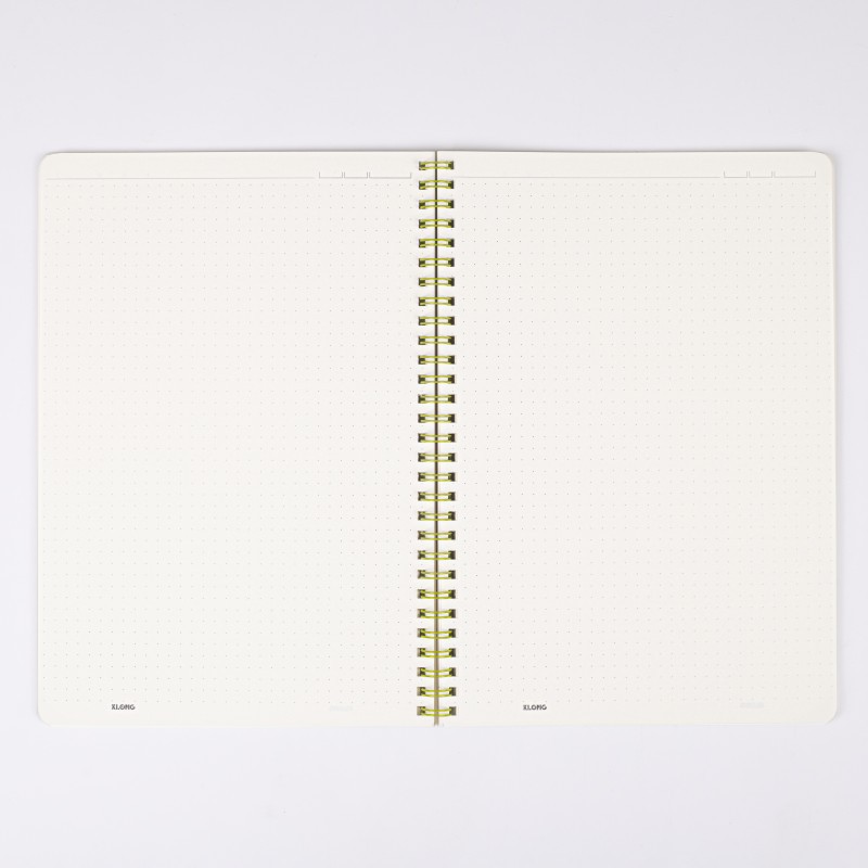 Vở lò xo kép Dot Grid B5 bìa nhựa 100/76 - 80 trang; MS: 577