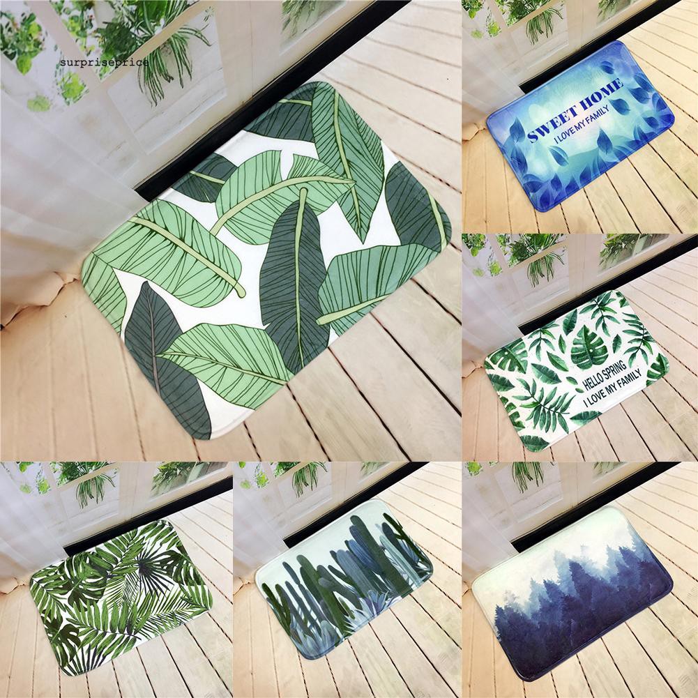 Thảm chùi chân chống trượt hình cây xinh xắn 40x60cm