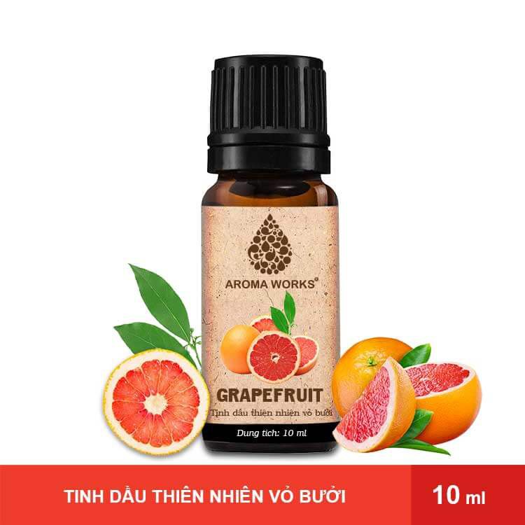 Tinh Dầu Thiên Nhiên Vỏ Bưởi Aroma Works Essential Oils Grapefruit