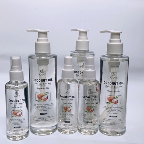 Dầu Dừa Ép Lạnh Nguyên Chất 250ml