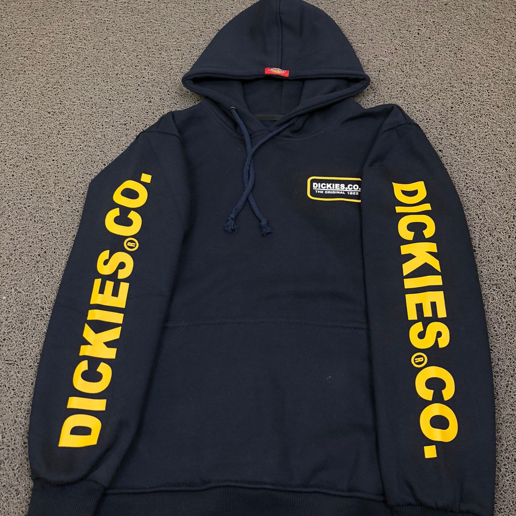 Áo Khoác Hoodie Dickies Tay Dài Màu Xanh Đậm