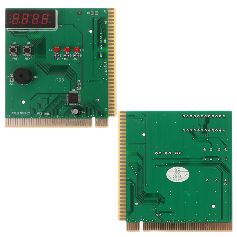 Bảng Mạch Chẩn Đoán Chẩn Đoán Màn Hình LCD 4 Chữ Số Mới