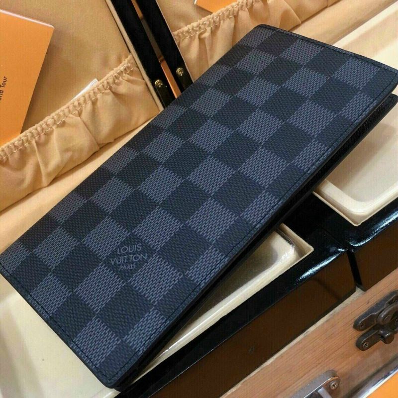 Ví nam LV dài 6 màu như ảnh sz20cm da thật sắc nét