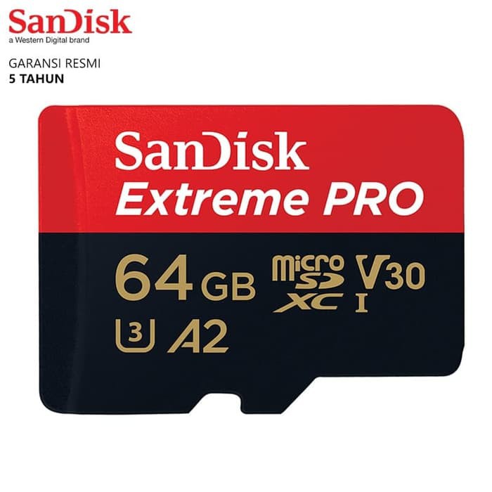 Micro Sd If71 Sandisk Extreme Pro A2 Class 10 170mbps 64gb