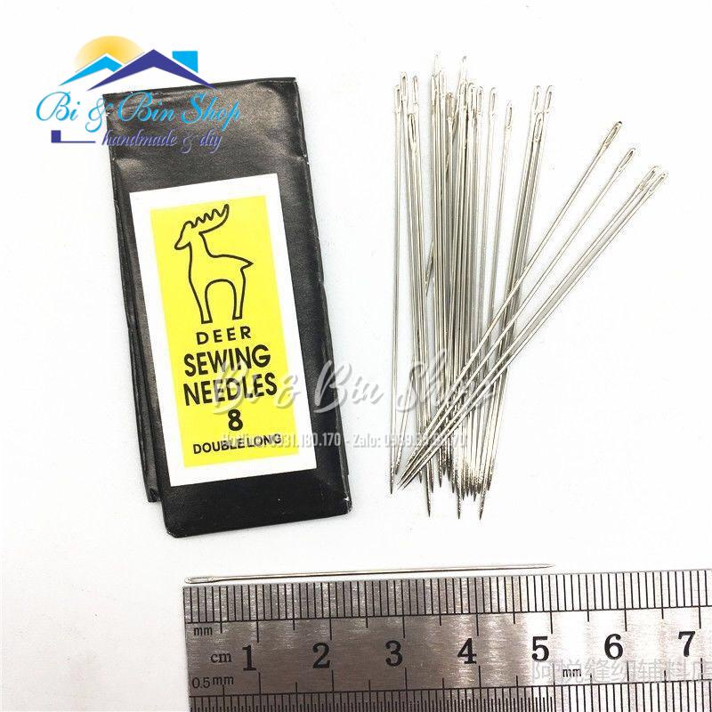 Gói Kim Thêu Nhãn Vàng, Kim Khâu Gia Đình Nhiều Kích Cỡ Dễ Sử Dụng Thêu Thùa, May Vá