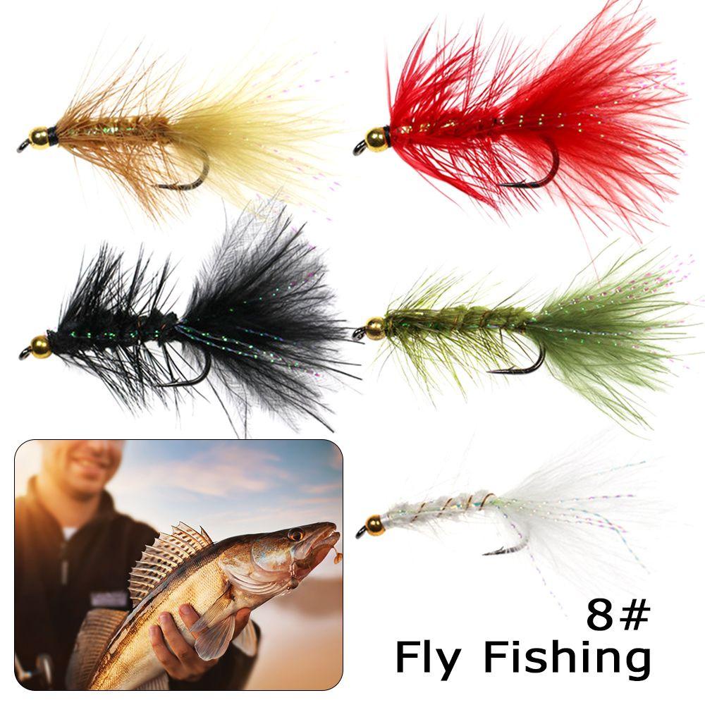 SHOUKEY Hạt Đồng Đầu 8# Mồi Câu Cá Giả Có Móc