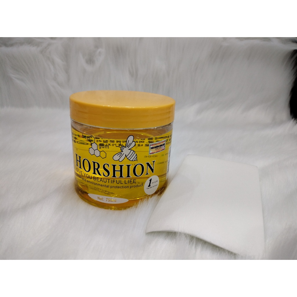 Gel wax lạnh thành phần thiên nhiên mật ong Horshion- wax tại nhà siêu sạch và dễ dàng