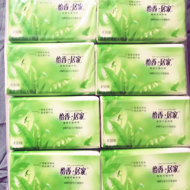 Lốc giấy ăn trà xanh 8 gói