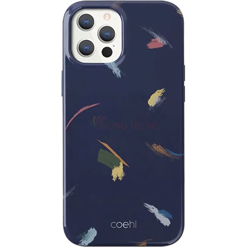 Ốp lưng nhựa cứng giả kính Uniq Coehl Reverie iPhone 12 Pro Series - Hàng chính hãng
