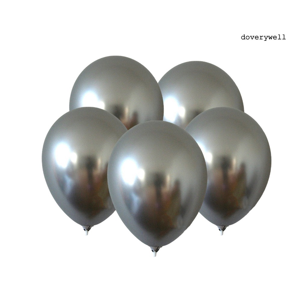 Set 5 Bong Bóng 12 Inch Bằng Latex Dùng Để Trang Trí Đẹp Mắt