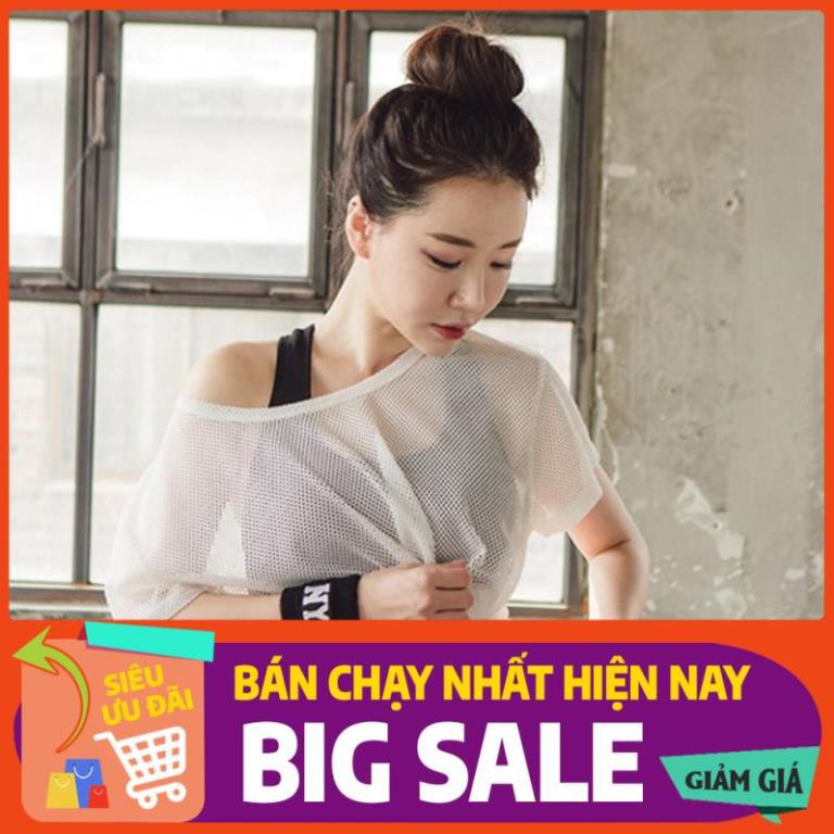Áo Lưới Tập Gym Yoga Aerobic Cho Nữ Đẹp, Cao Cấp, Big Size, Vnxk [Hỗ Trợ Đổi Trả Trong 7 Ngày]