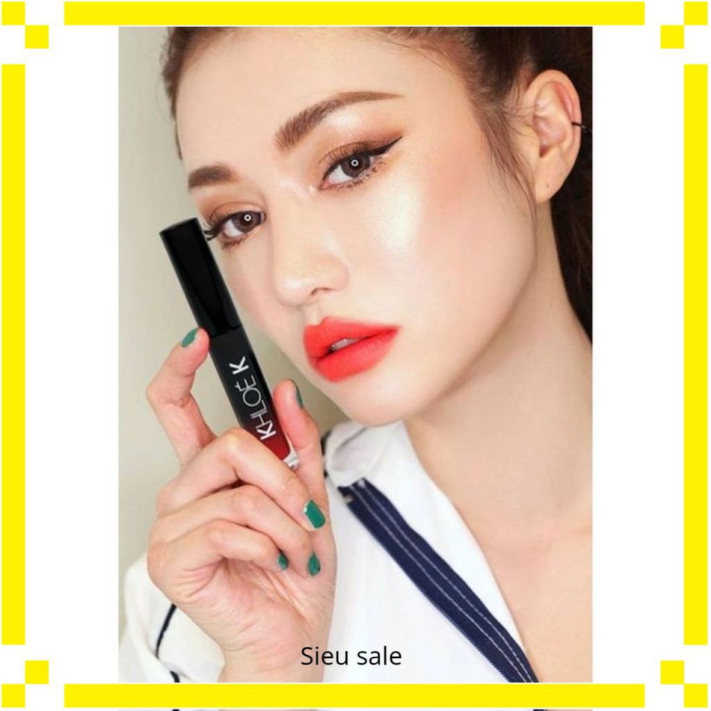 [SIÊU SALE] Son Dưỡng dạng kem Cao Cấp Khloe K Màu Đỏ Cam tien_shop15
