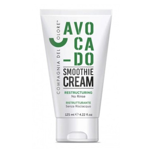 Xã khô dành cho tóc hư tổn Smoothie Cream Avocado Del Colore 125ml