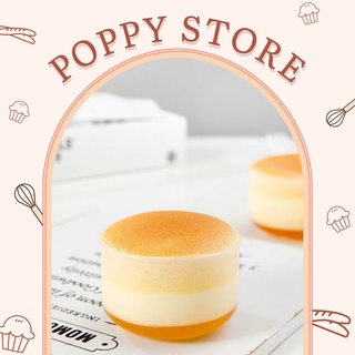 HỘP NHỰẠ - HỘP FLAN CARAMEL NHẬT BẢN - HŨ PUDDING -  TẶNG KÈM MUỖNG - CHỊU ĐƯỢC NHIỆT ĐỘ CAO - POPPY STORE