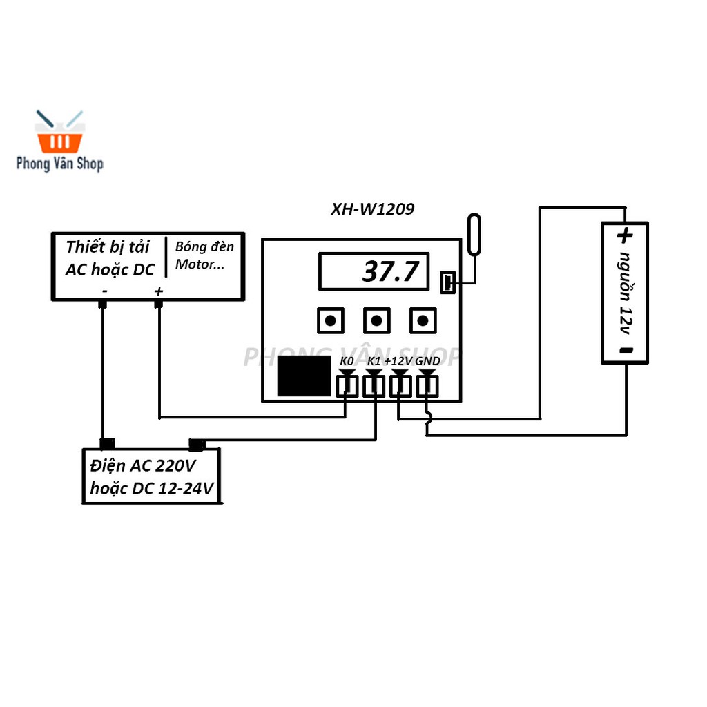 Combo chế máy ấp trứng XH-W1209 -Bảo hành 1 Tháng -  Bản rút gọn