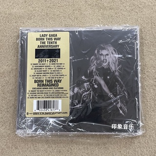 Đĩa cd kỉ niệm lady gaga born this way the tenth anniversary 2cd jcp