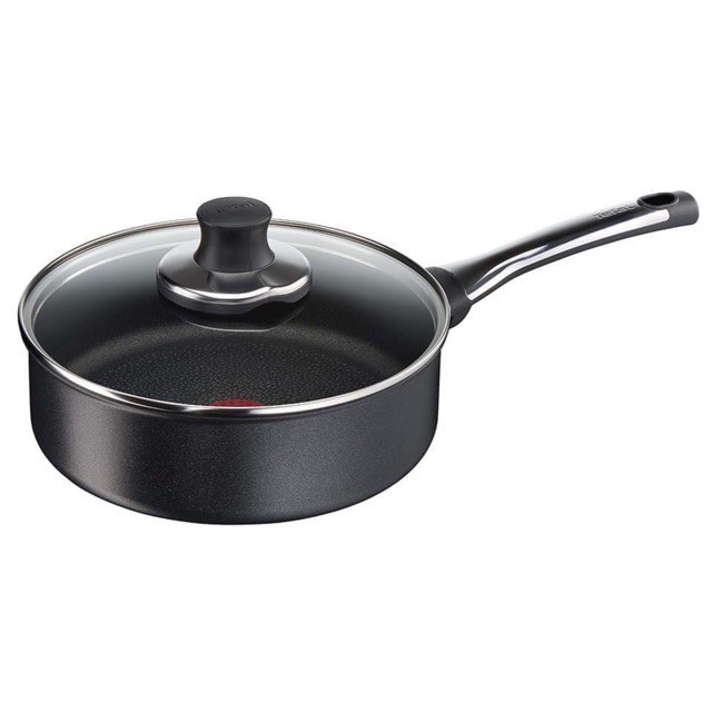Chảo tefal talent pro 24cm sâu lòng, có nắp đậy