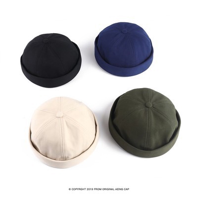 Nón Beanie Vải cotton Phong Cách Cổ Điển Với 4 Màu Sắc Thời Trang Cho Nam Nữ