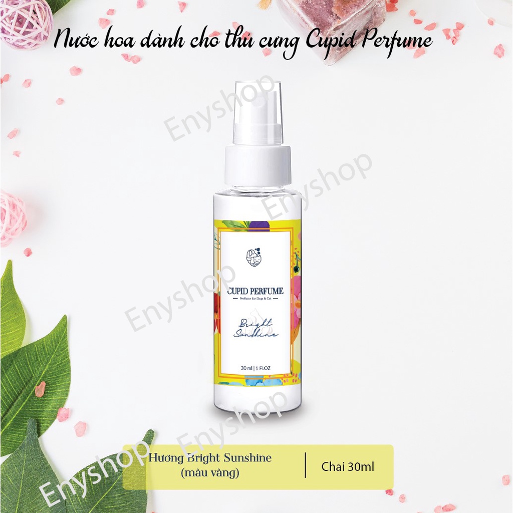 Nước hoa dưỡng lông - khử mùi cho chó mèo Cupid Perfume