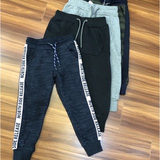 Quần jogger nỉ tape - rabbitshop