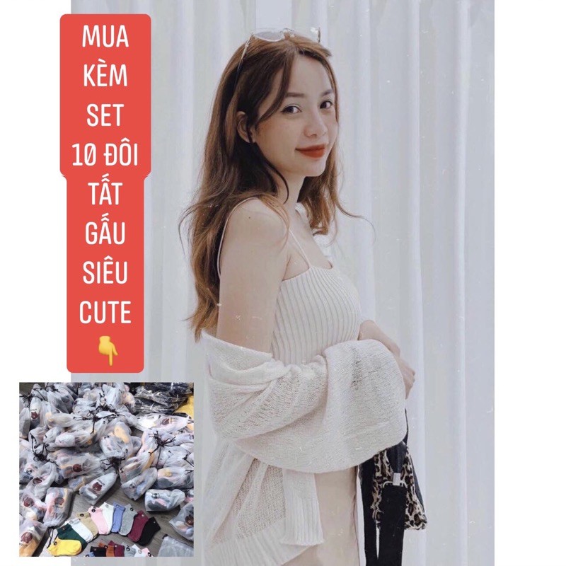 🌈 𝐇𝐨𝐭𝐭𝐫𝐞𝐧𝐝 💦 Áo Khoác Cardigan Len Tơ Hàng Quảng Châu Loại 1 | BigBuy360 - bigbuy360.vn