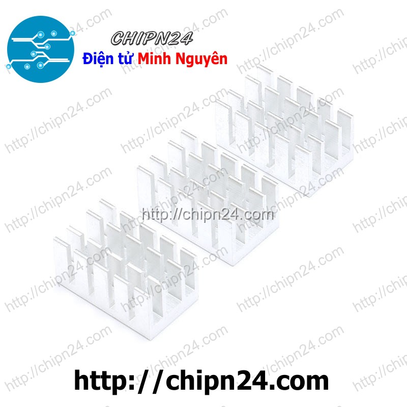 [2 CÁI] Tản nhiệt TN25 22x13x11MM TRẮNG